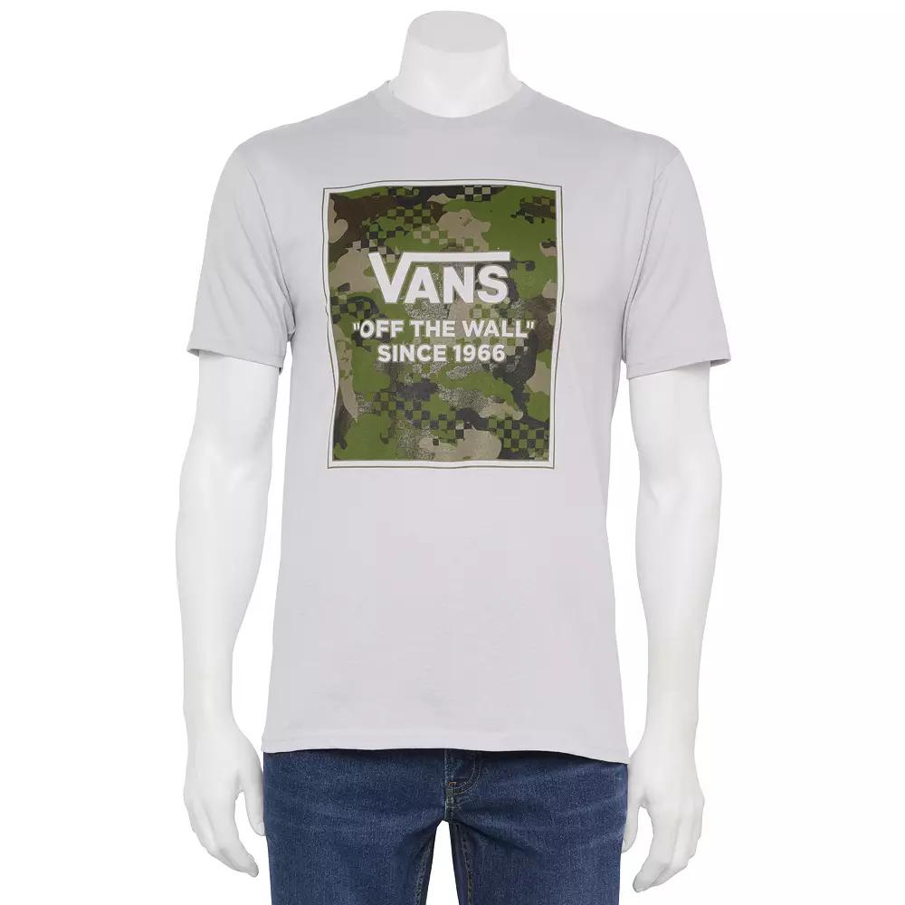Men's Vans® Barbro Short Sleeve Graphic Tee, Size: XXL, Gray Product Image