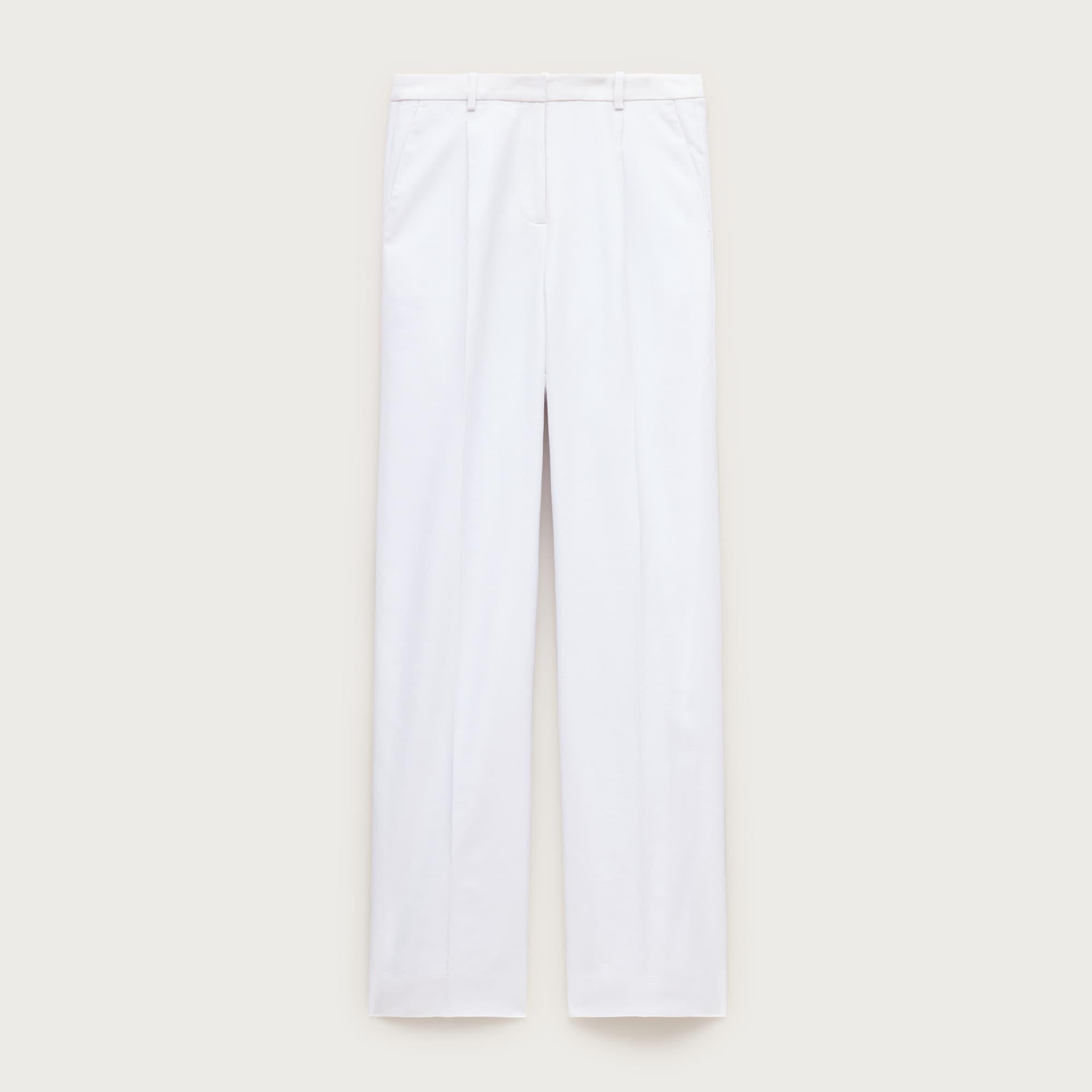 Essential wide-leg pant in Gramercy linen blend Product Image