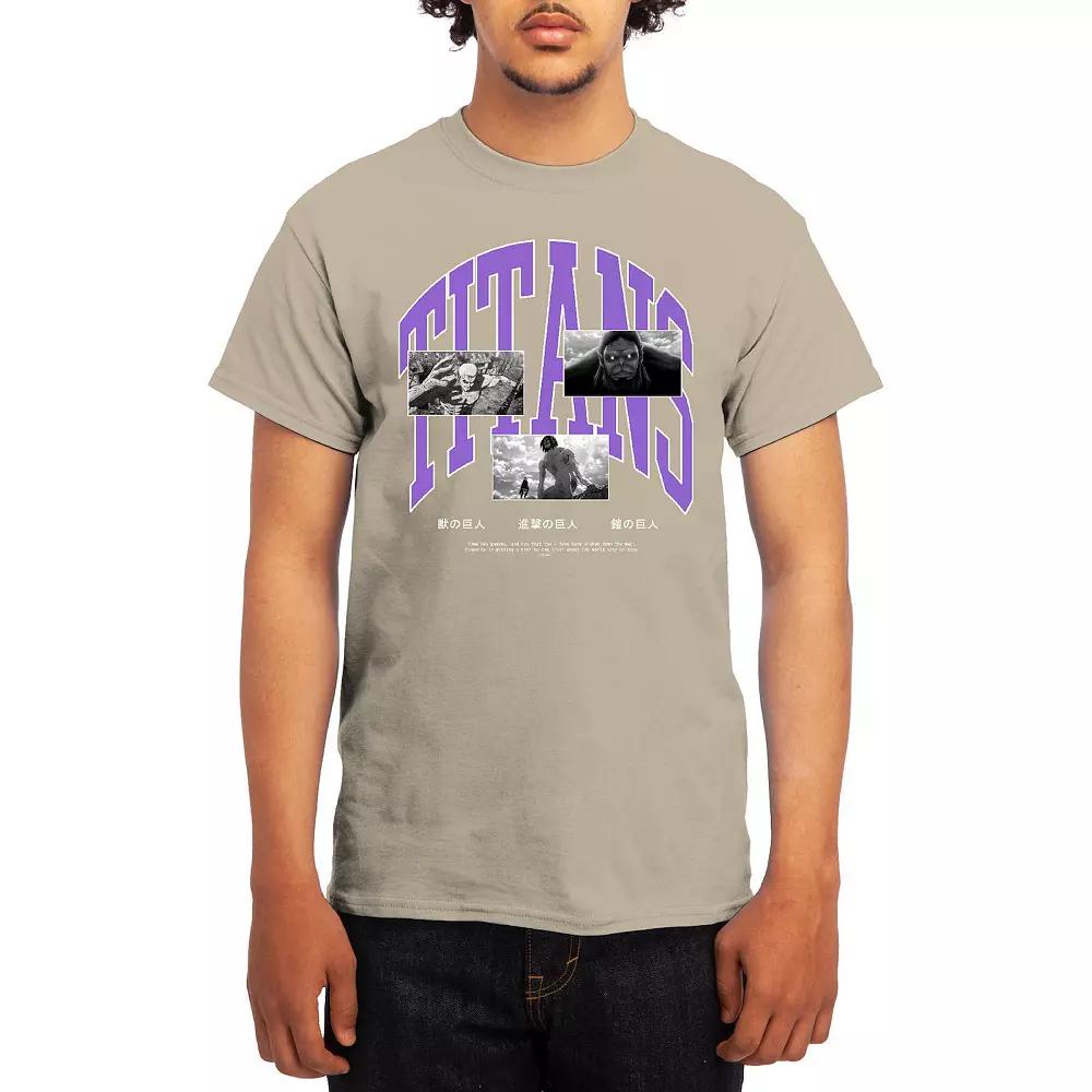 Men's Attack on Titan Athletic Graphic Tee, Size: XXL Product Image