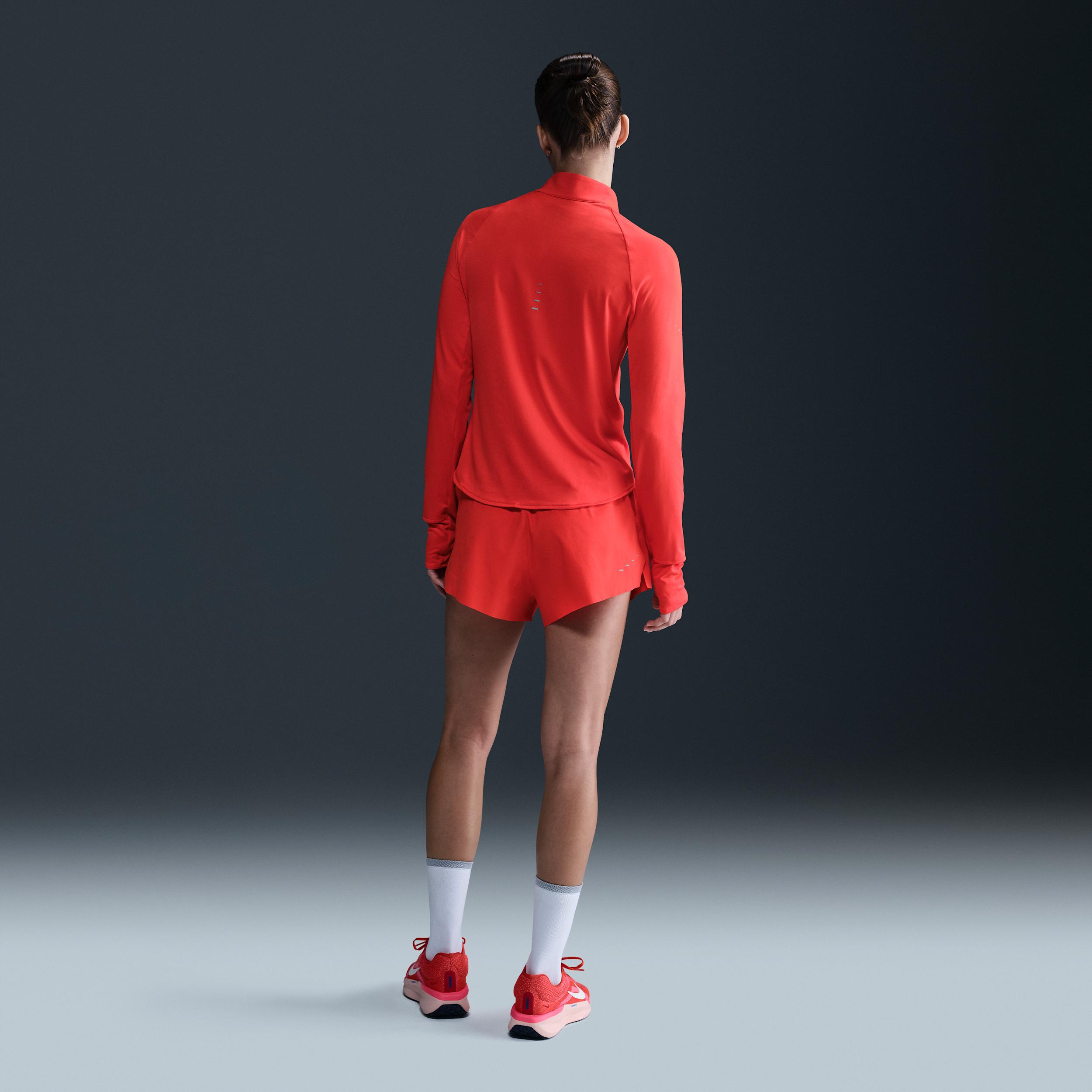 Nike Women's Swift Dri-FIT UV 1/4-Zip Running Top Product Image