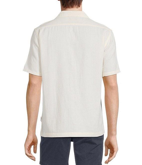 Rowm's Outsider's Oasis Short Sleeve Textured Solid Shirt Product Image