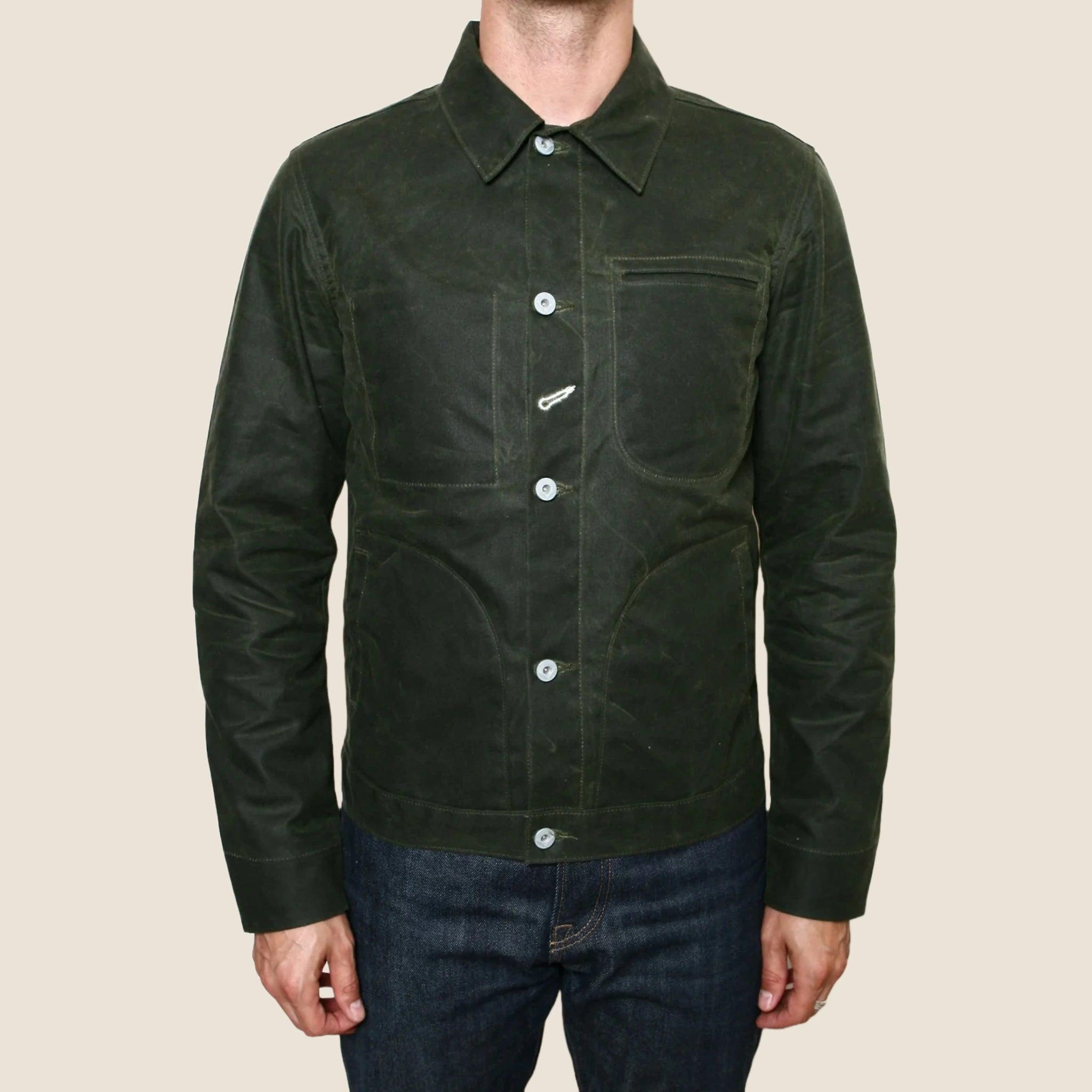 Supply Jacket - Waxed Olive Ridgeline Product Image
