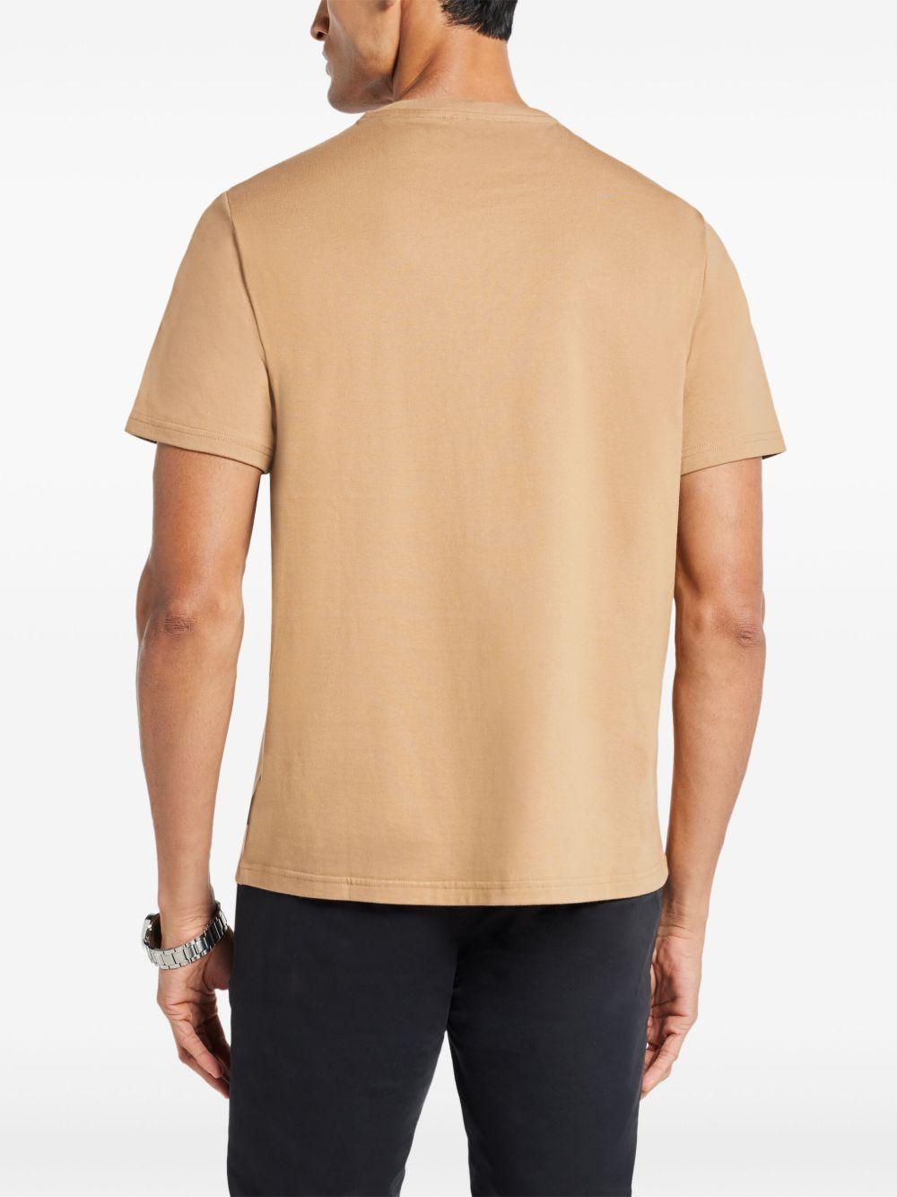 logo-embossed cotton T-shirt Product Image