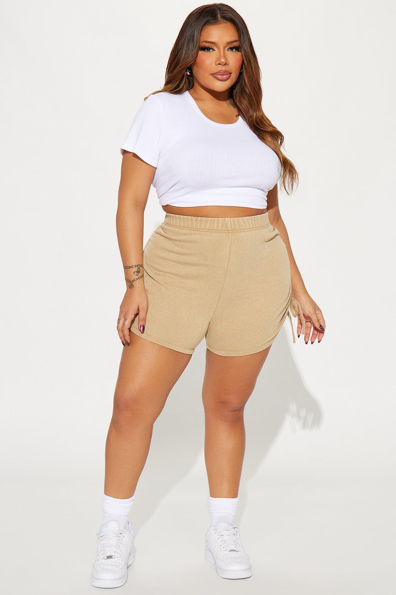A Flight Away Lounge Short - Taupe Product Image