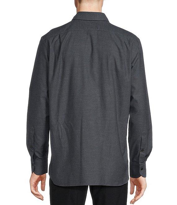 Daniel Cremieux Signature Label Mini-Check Long Sleeve Woven Shirt Product Image