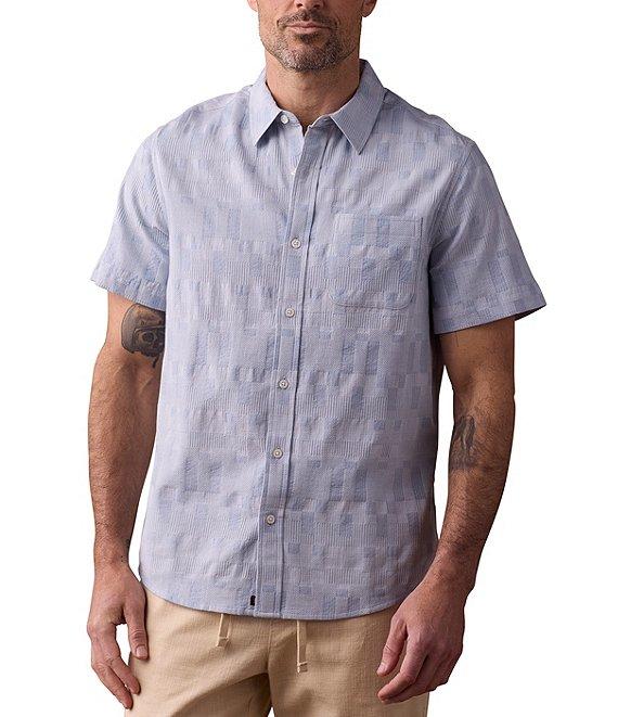The Normal Brand Freshwater Short Sleeve Checked Woven Shirt Product Image