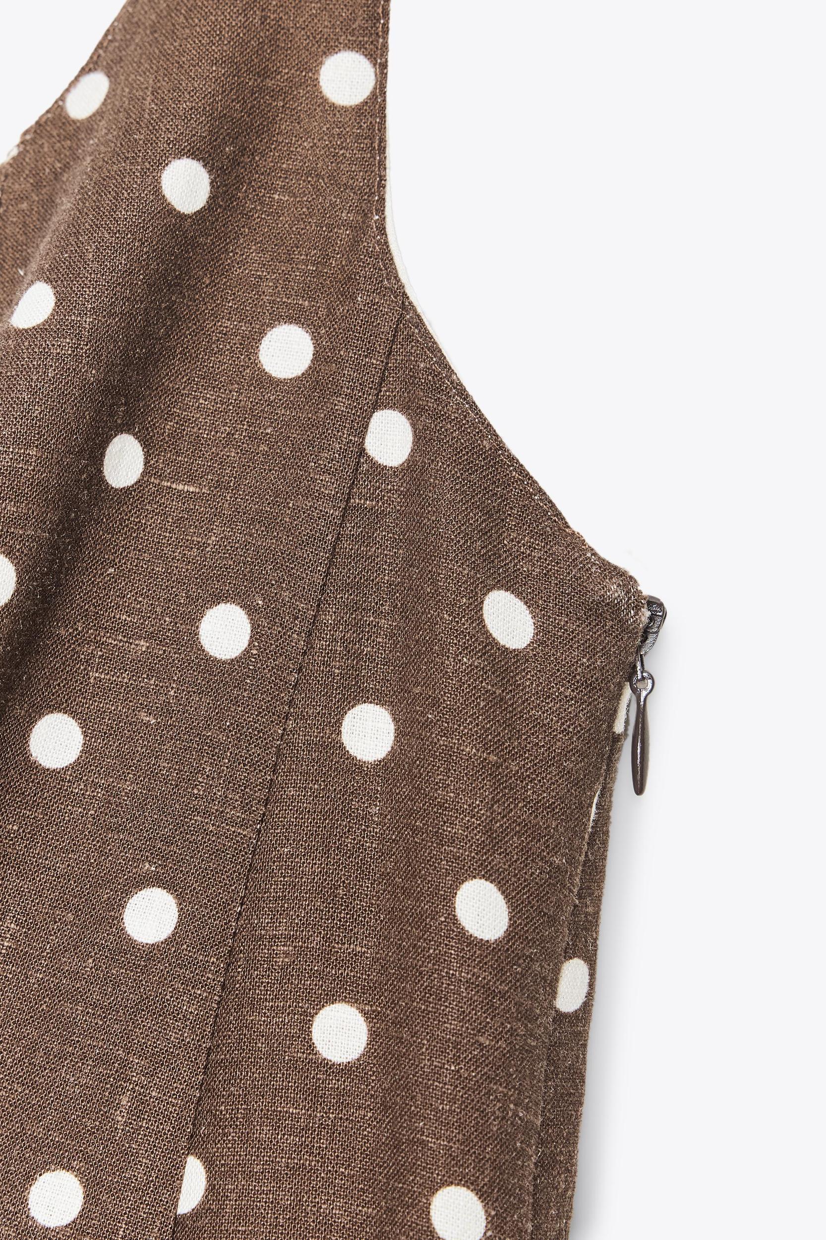 POLKA DOT MIDI DRESS Product Image