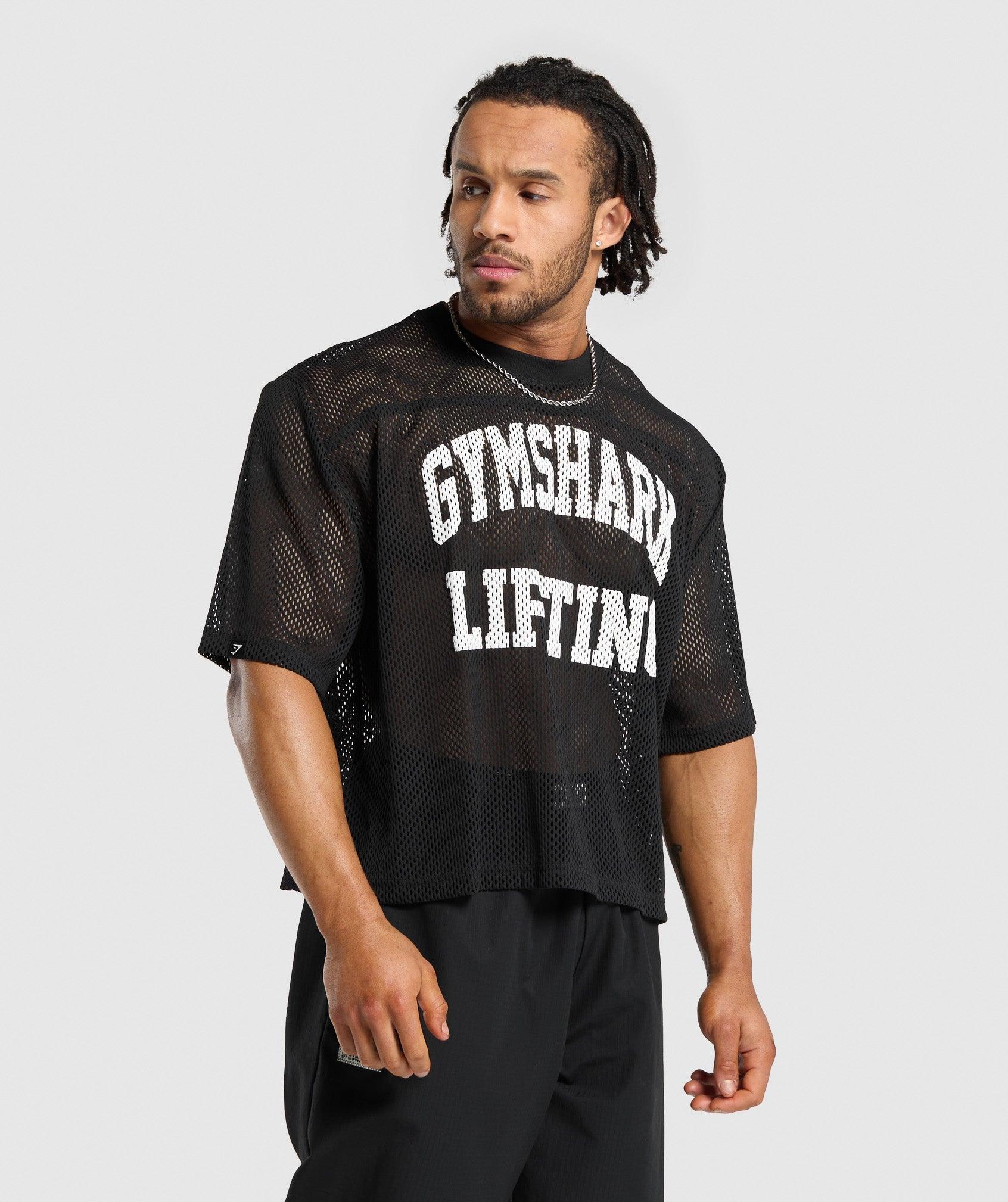 Mesh Oversized T-Shirt Product Image