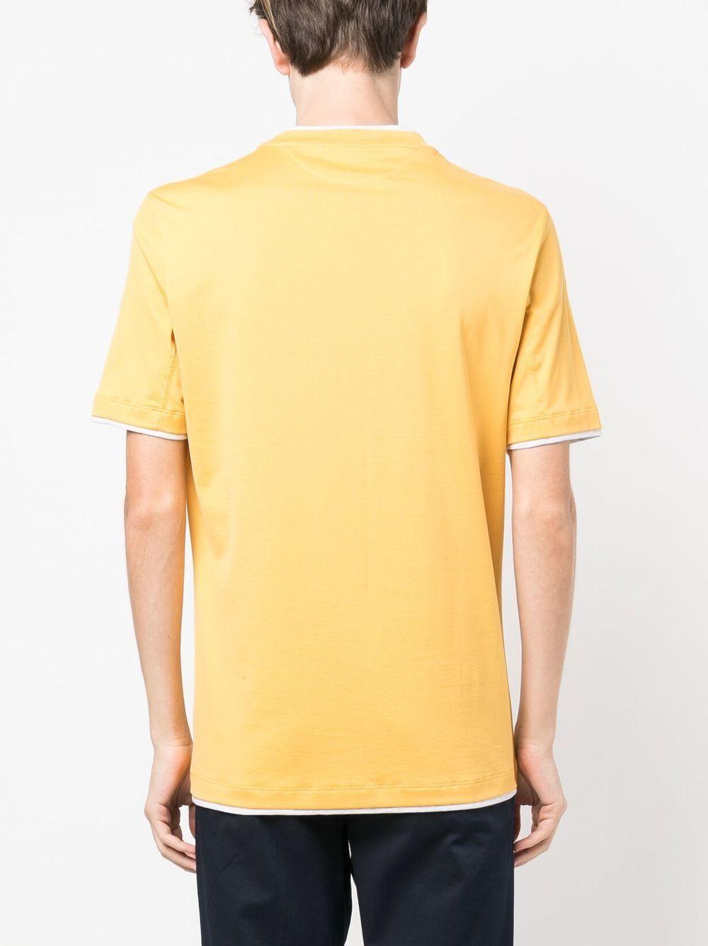 layered short-sleeve T-shirt Product Image