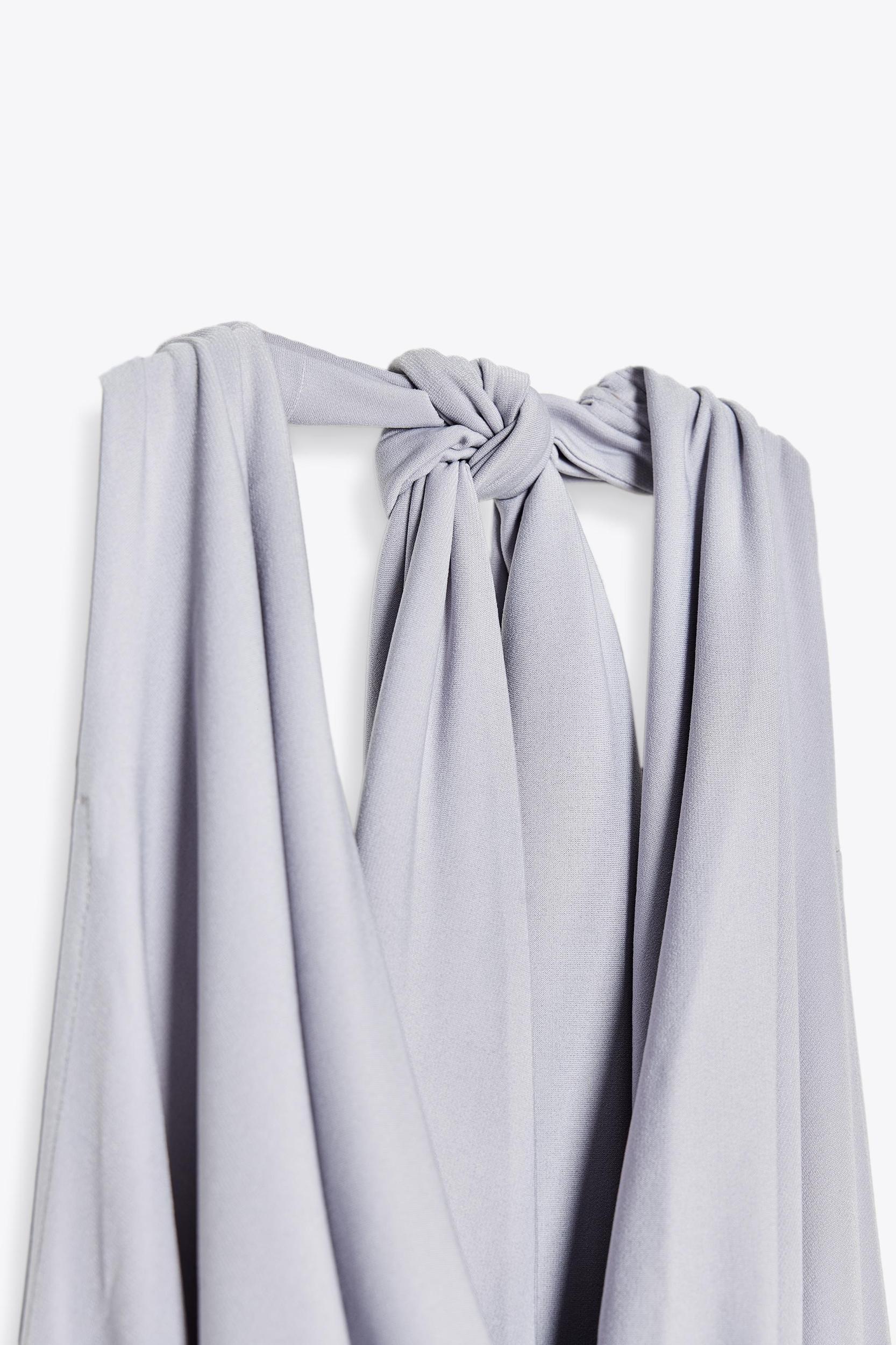 FLOWY HALTER BODYSUIT Product Image