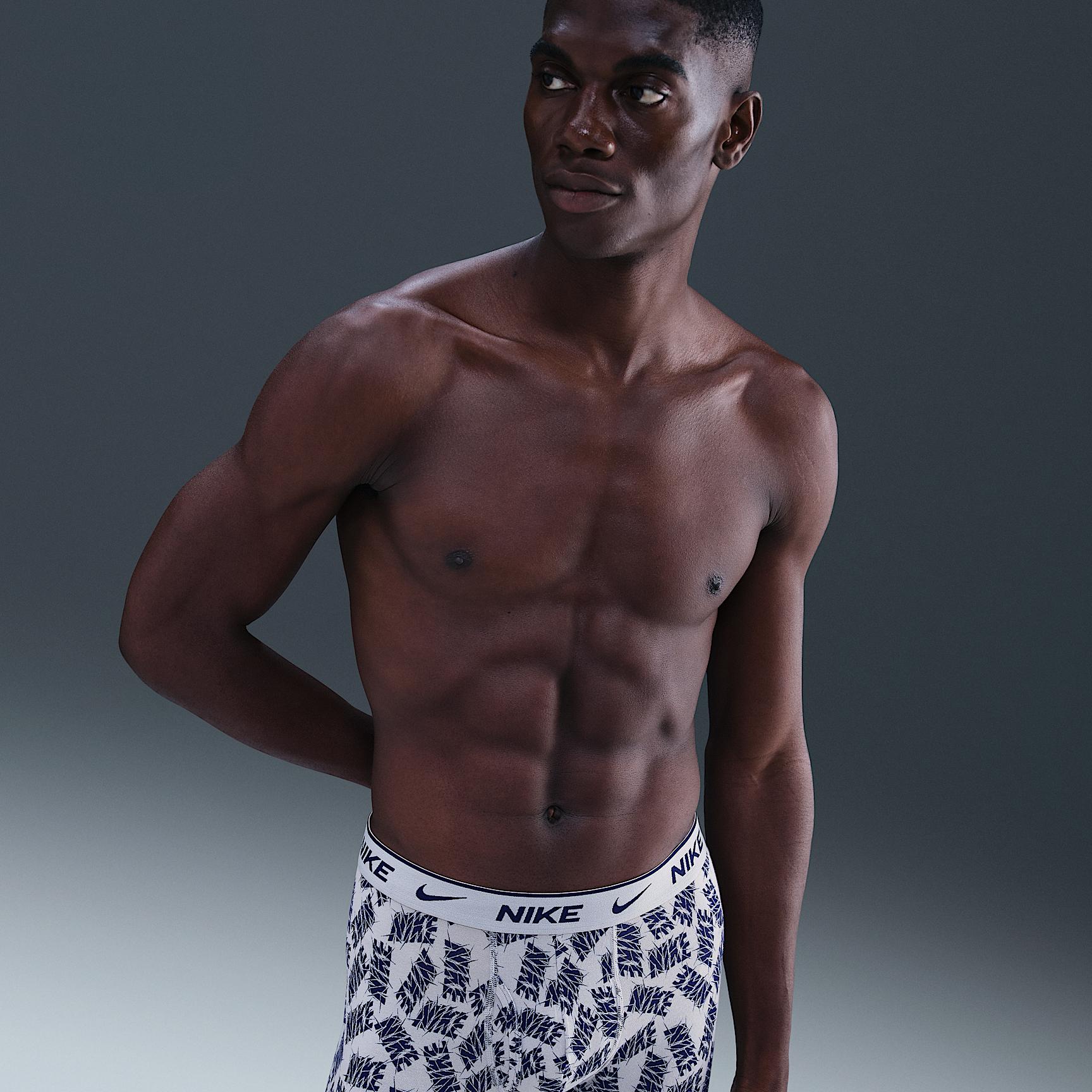 Nike Dri-FIT Essential Cotton Stretch Men's Boxer Briefs (3-Pack) Product Image