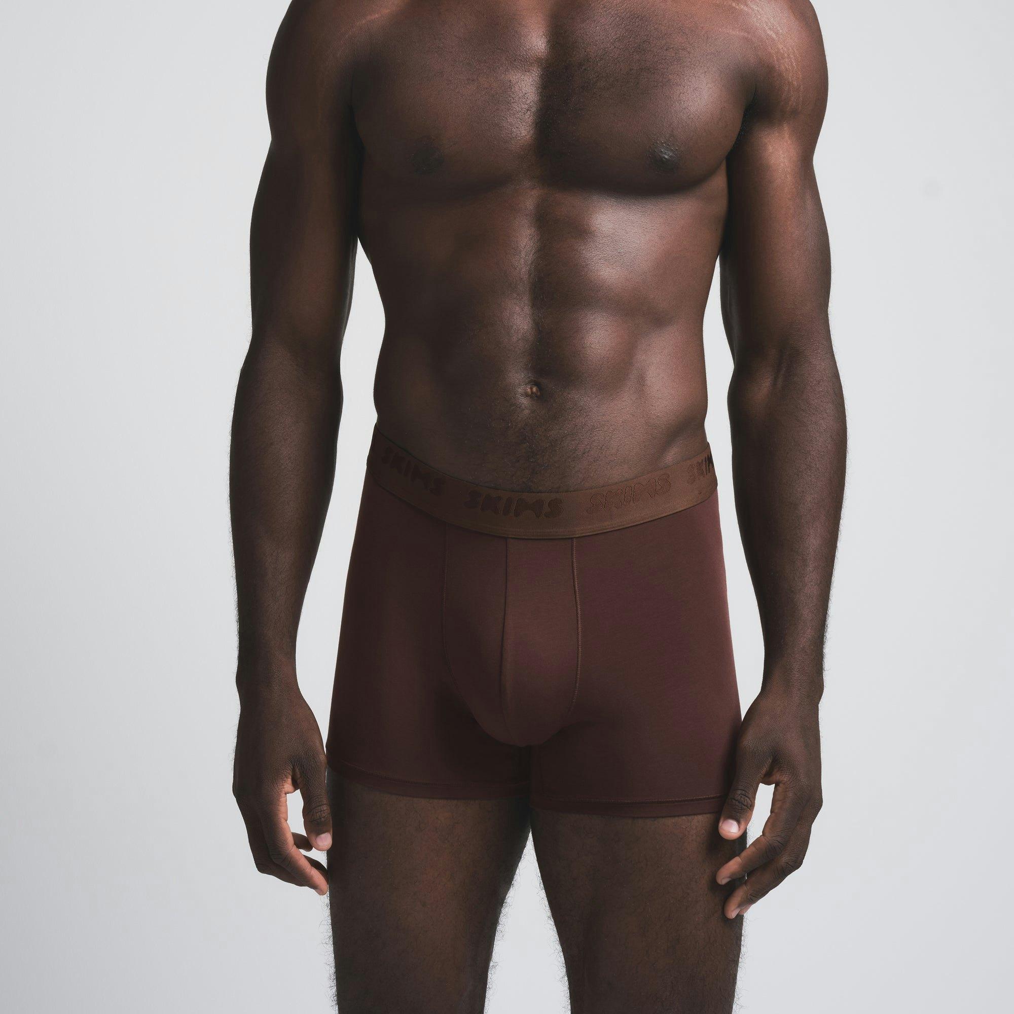 SKIMS STRETCH MENS 5" BOXER BRIEF 5-PACK | OBSIDIAN Product Image