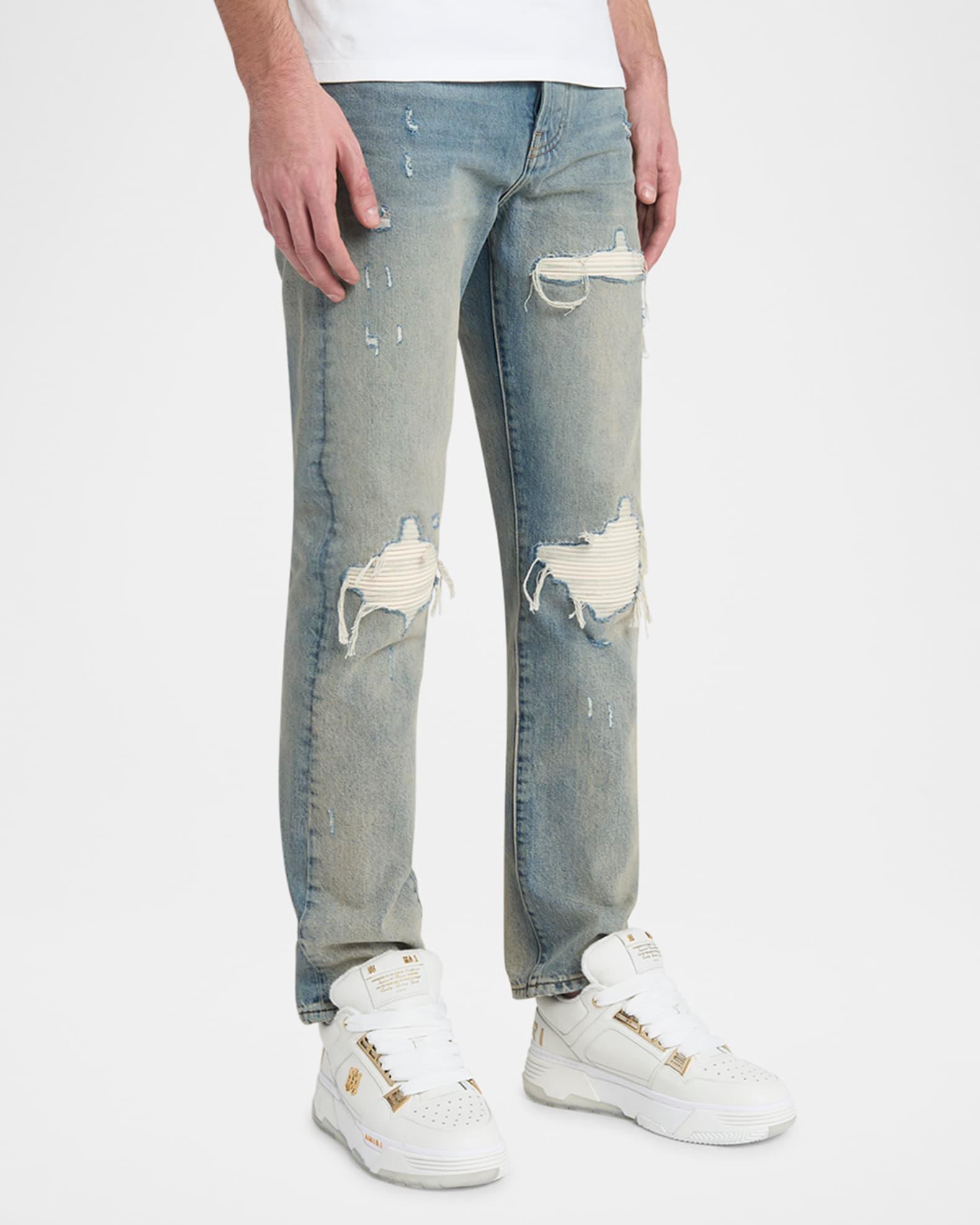 Men's MA-1 Leather High-Top Sneakers Product Image