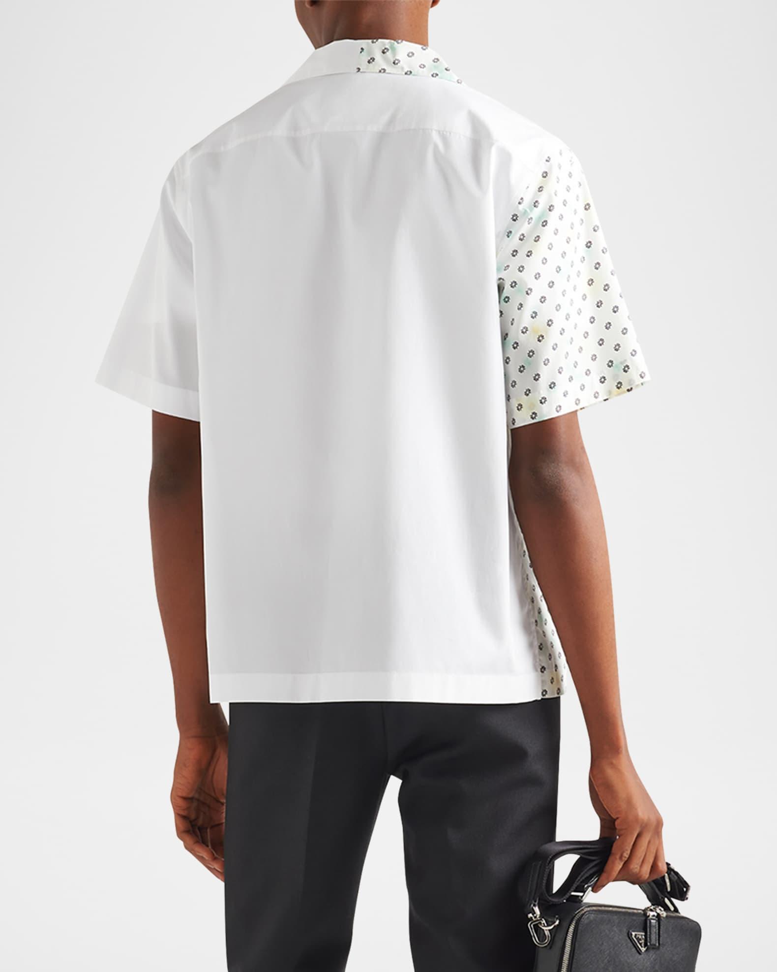 Men's Poplin Double Match Camp Shirt Product Image