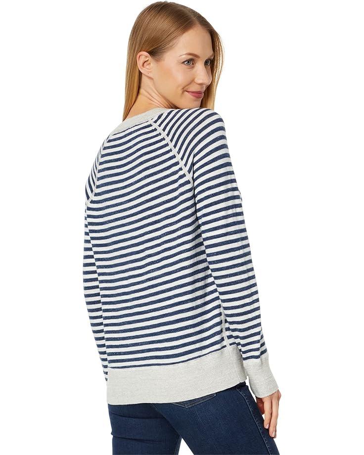 Soft Stretch Supima Tee Crew Neck Striped Short Sleeve Product Image