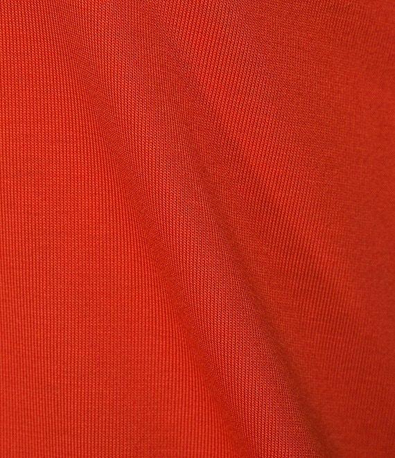 Le' AL.X Short Sleeve Crew Neck Knit Jersey Pima Cotton Tee Top Product Image