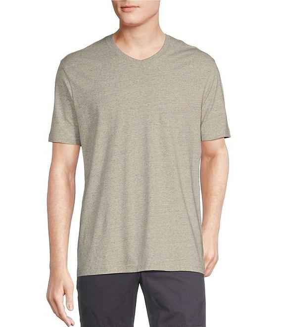 Cremieux Blue Label Jersey Knit Short Sleeve V-Neck T-Shirt Product Image