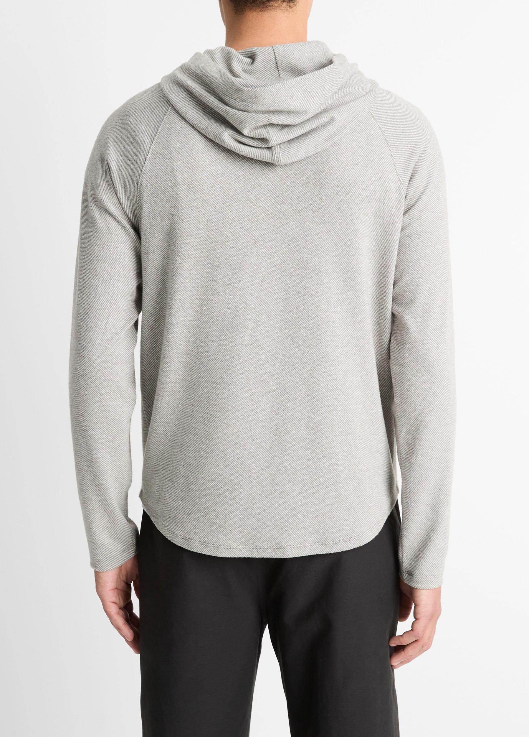 Mens Broken Twill Pullover Hoodie Vince Product Image