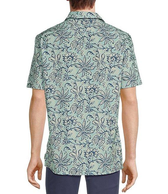 Rowm Tourister Rec & Relax Short Sleeve Floral Print Shirt Product Image