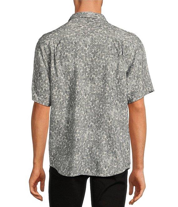 Tommy Bahama Big & Tall Veracruz Cay Sand Dollar Short Sleeve Woven Shirt Product Image