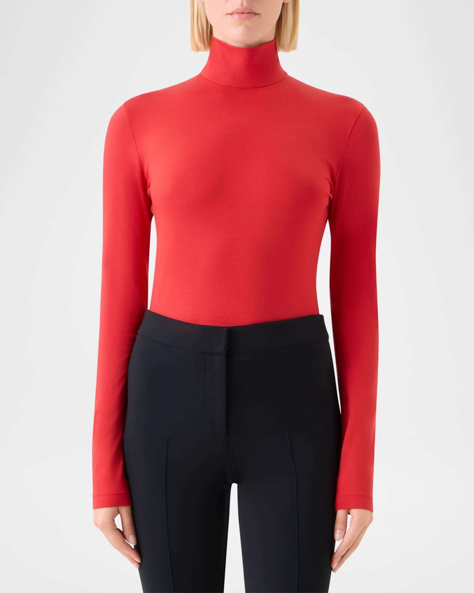 Modal Jersey Mock-Neck Shirt Product Image