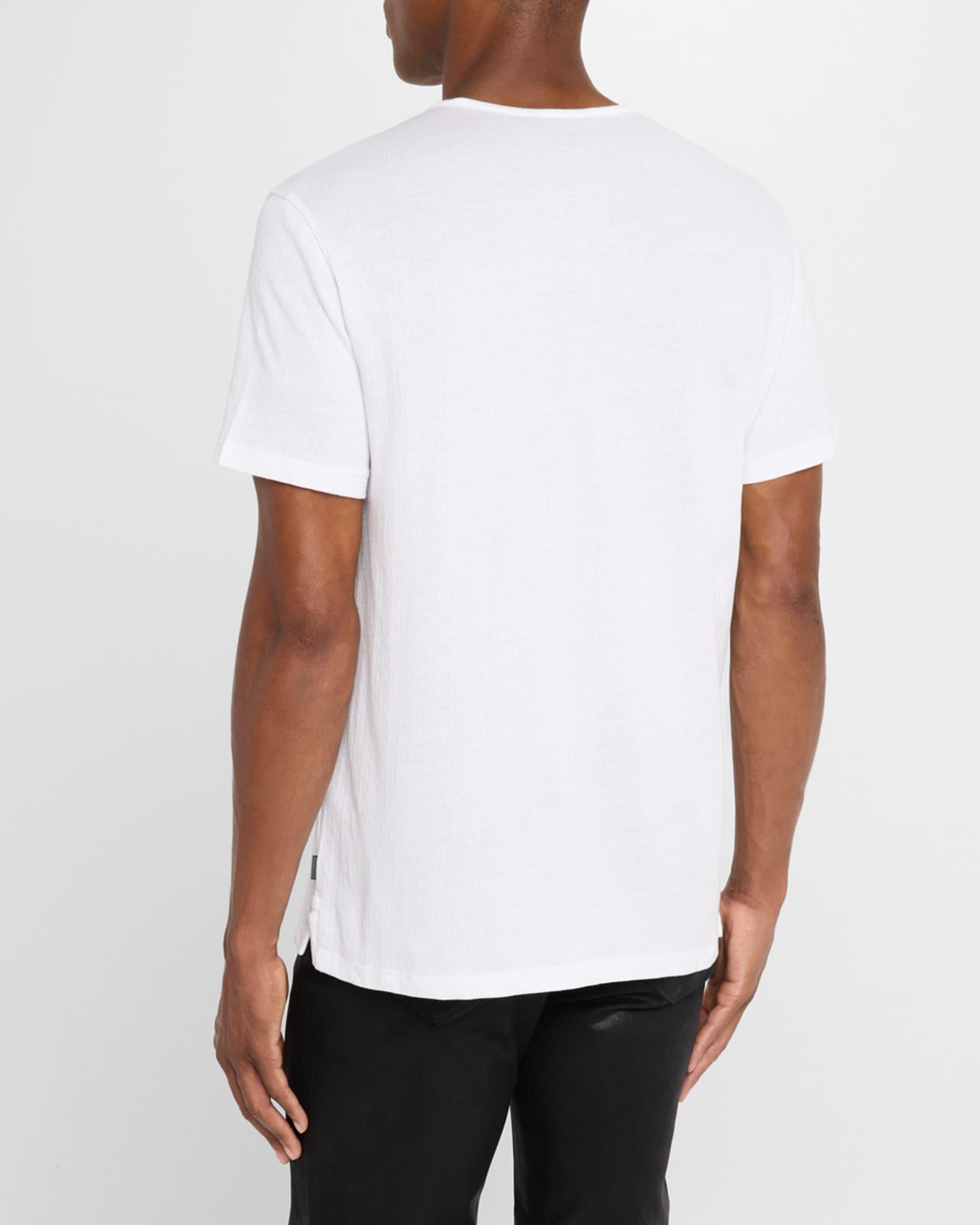 Men's Stanley Textured Cotton Crewneck T-Shirt Product Image