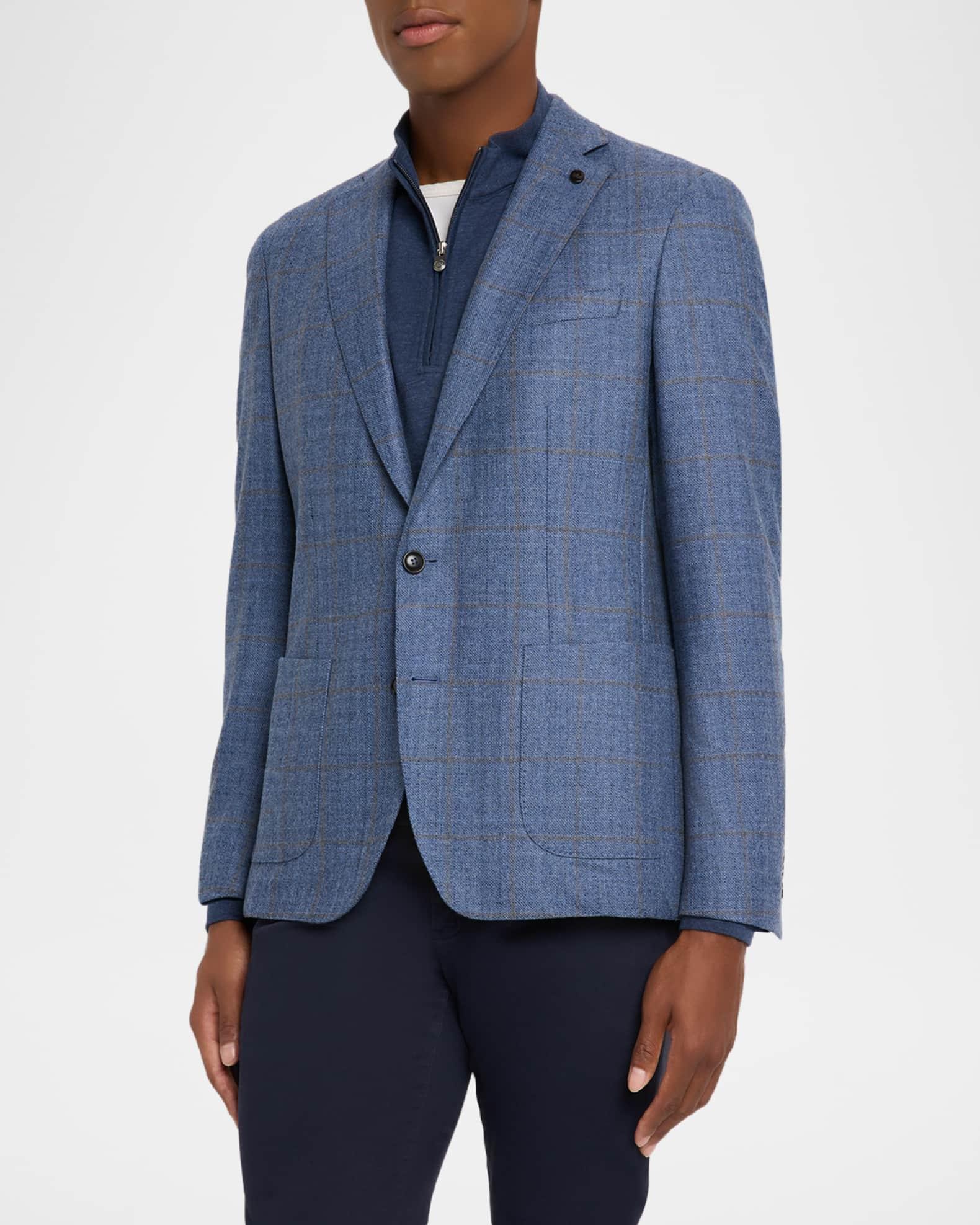 Men's Delrose Windowpane Soft Sport Coat Product Image