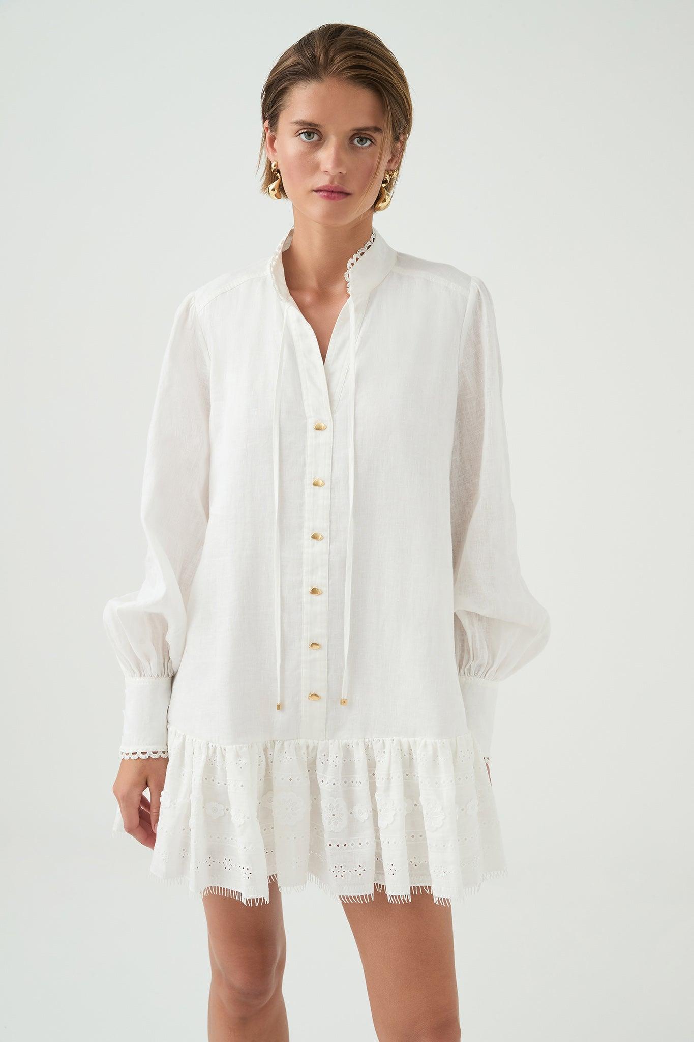 Cloud Embroidered Dress Product Image