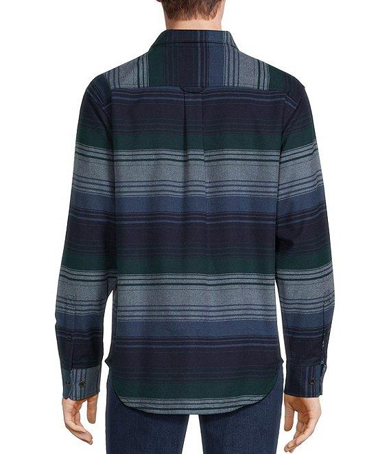 Tommy Bahama Sombra Yarn-Dyed-Stripe Long Sleeve Woven Shirt Product Image