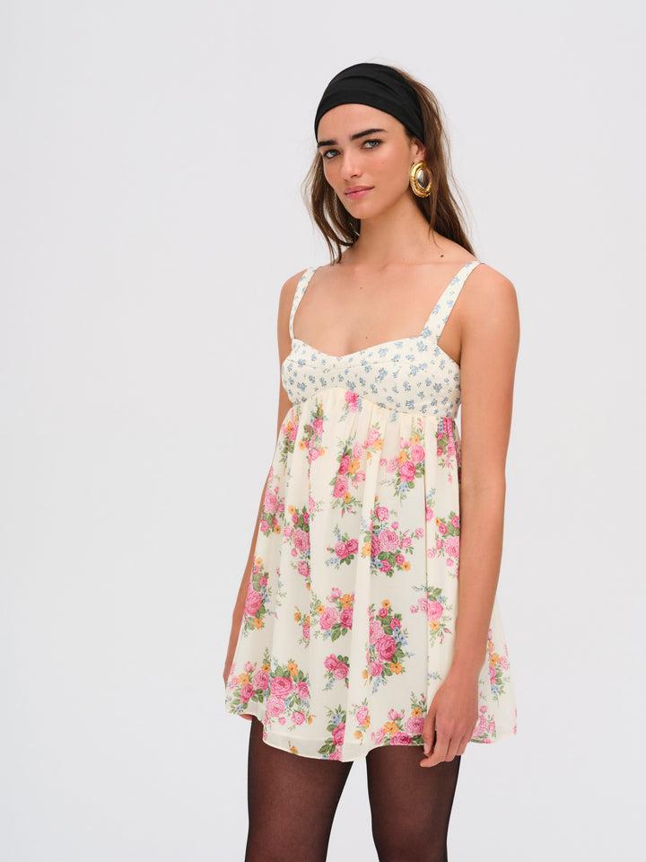 Amandine Mini Dress — Multi Product Image