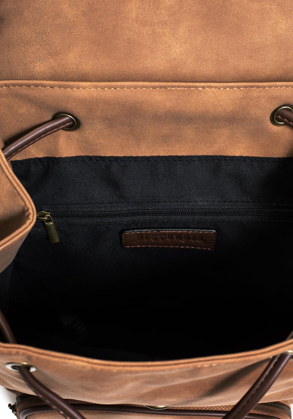 Moonlit Moon Embroidered Backpack Product Image
