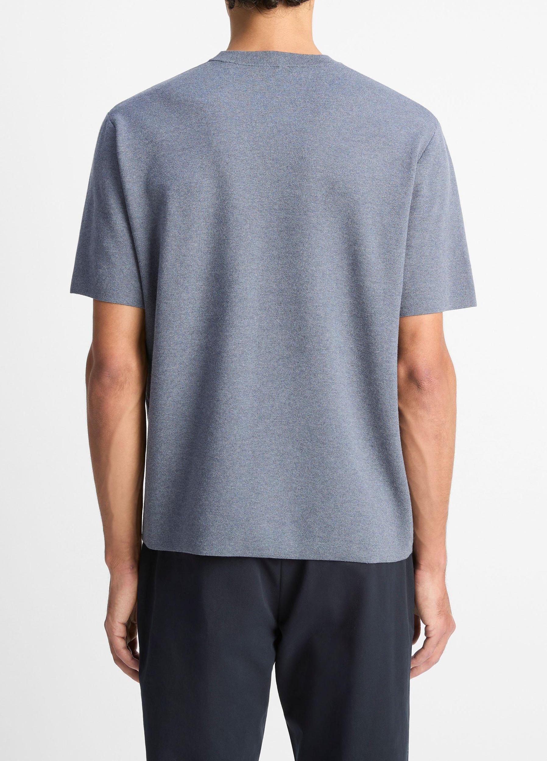 Milano Short-Sleeve Crew Neck Sweater Product Image