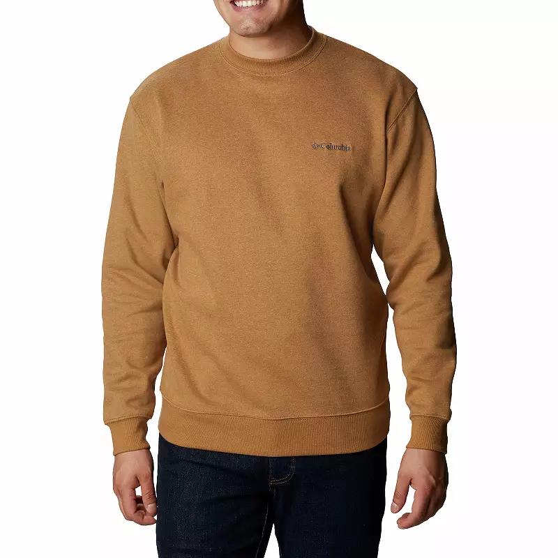 Columbia Mens Hart Mountain II Crew Sweatshirt - Tall- Product Image