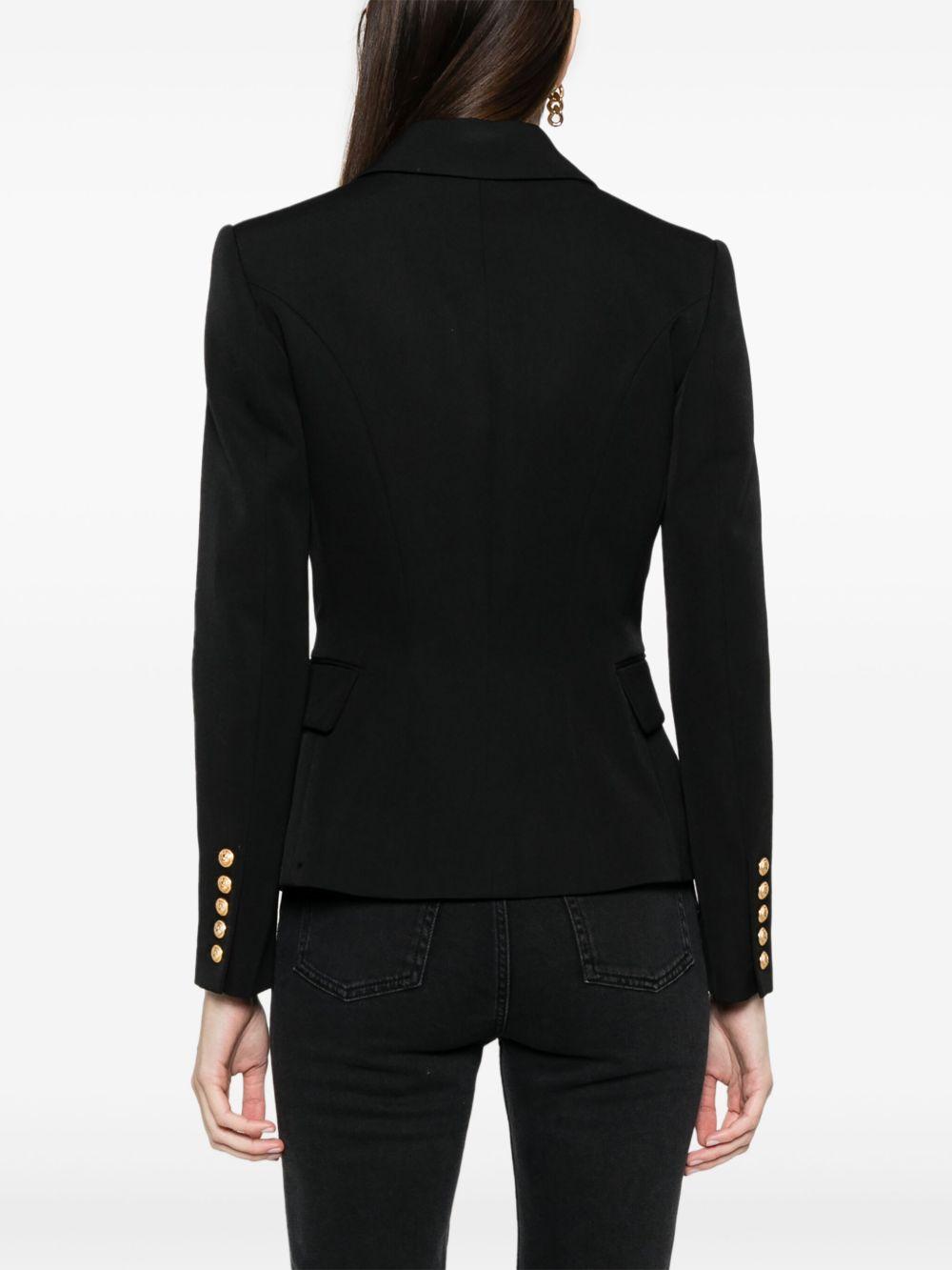 single-breasted wool blazer Product Image