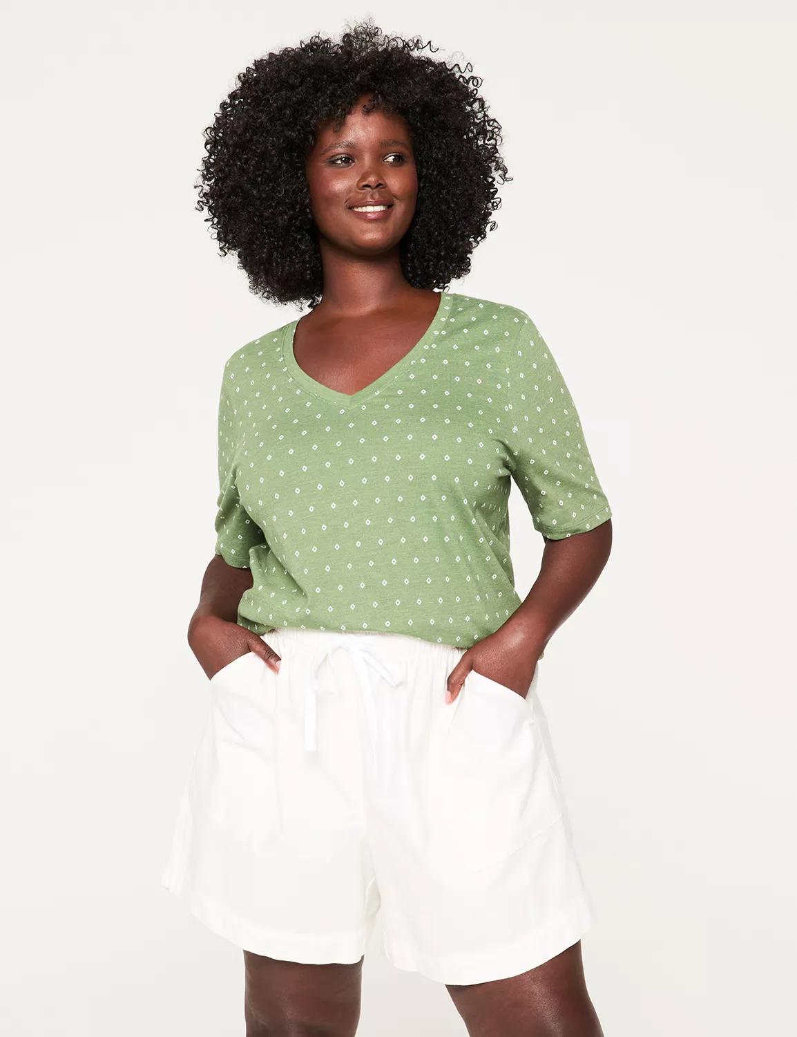 Perfect Sleeve V-Neck Tee Product Image