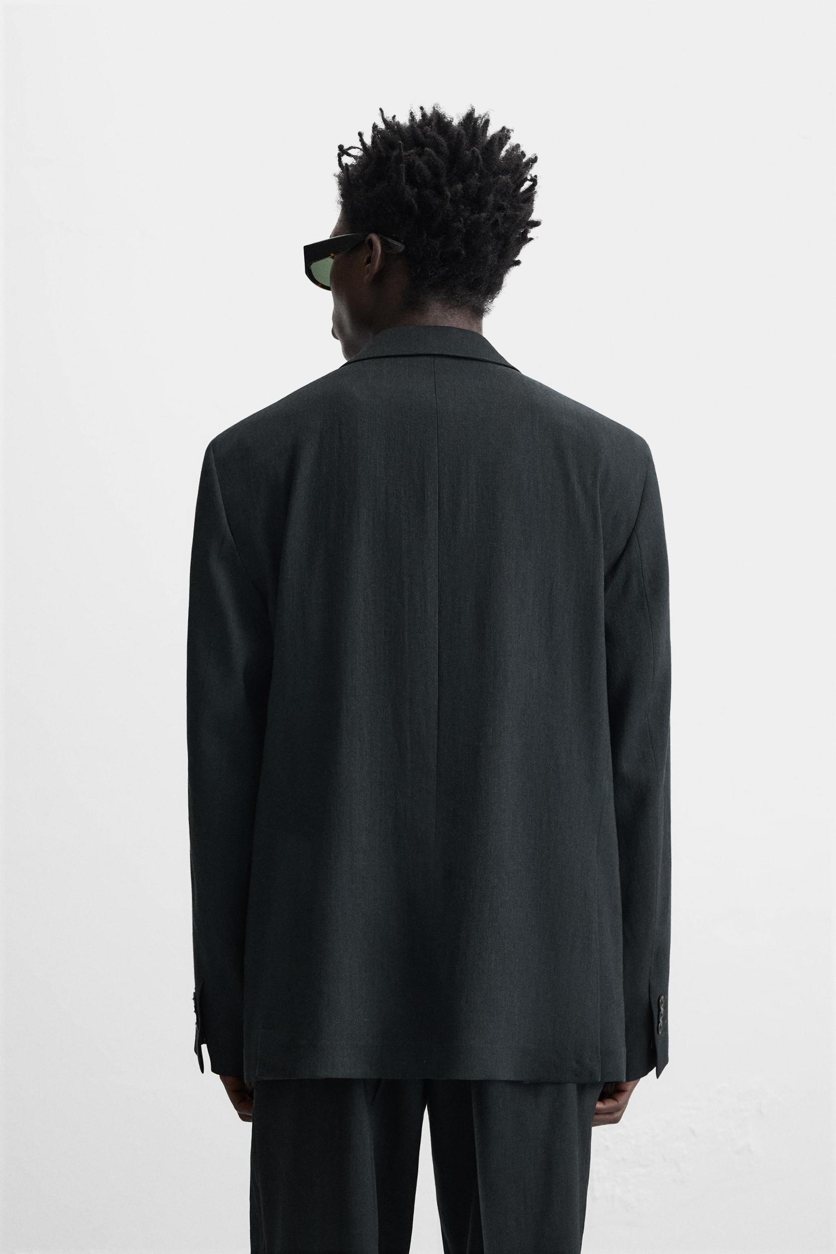 HEMP-WOOL SUIT BLAZER Product Image