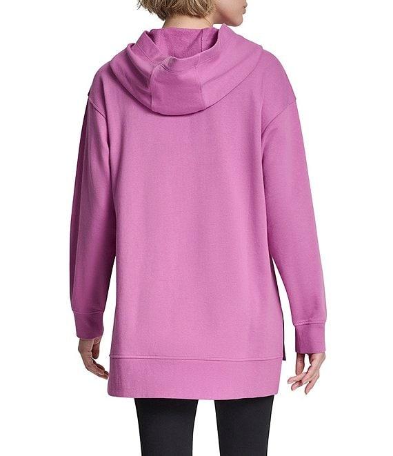 DKNY Sport by Donna Karan French Terry Oversized Long Sleeve Hoodie Product Image