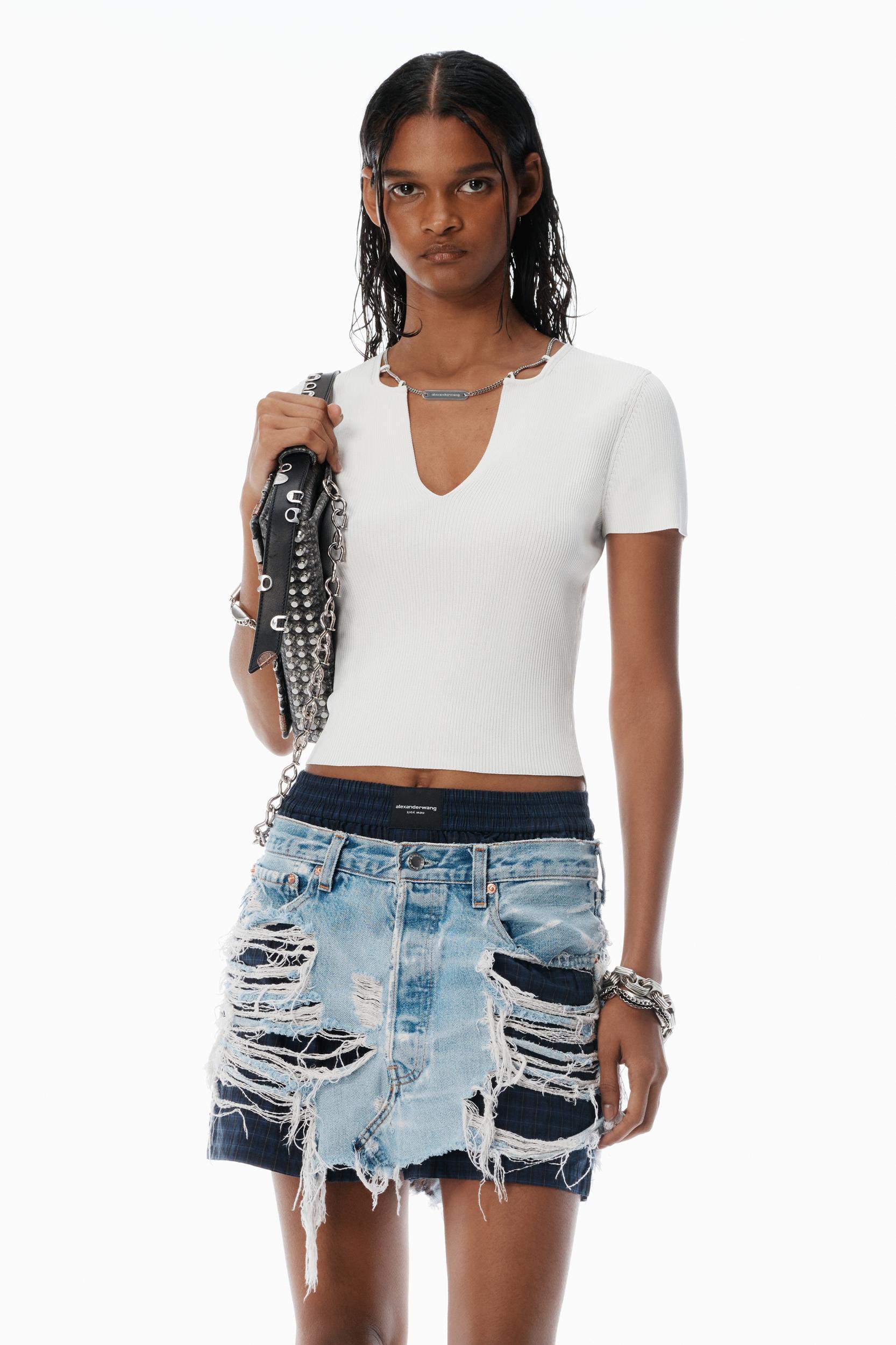 White Logo Nameplate Pullover Product Image