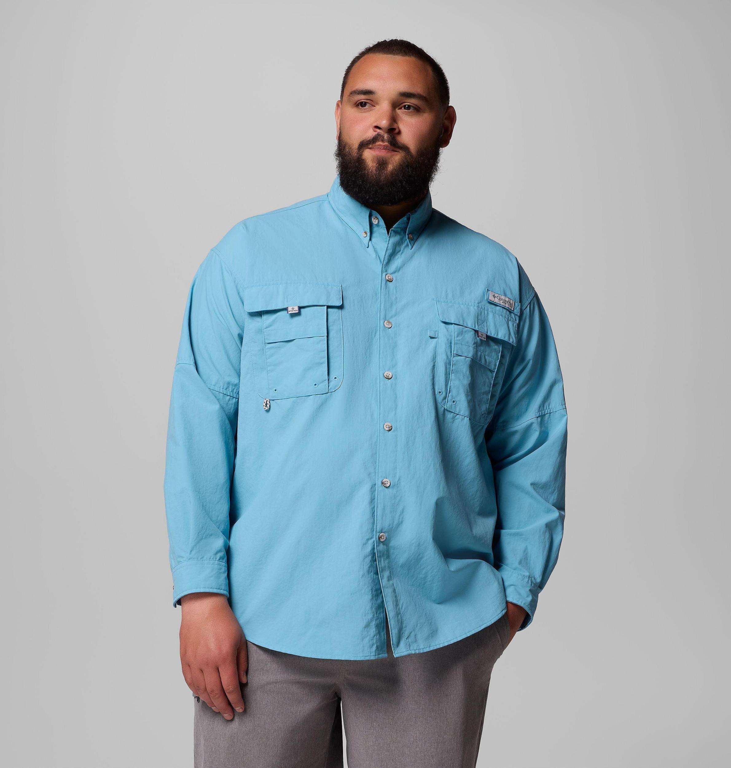 Columbia Men s PFG Bahama II Long Sleeve Shirt - Big- Product Image