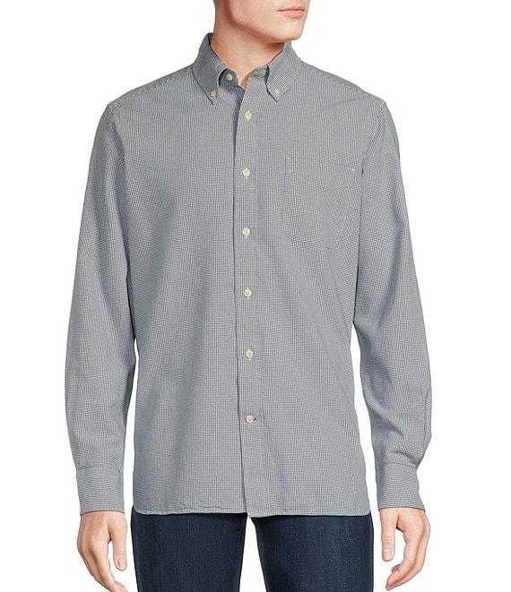 Cremieux Blue Label Check Oxford Long Sleeve Woven Shirt Product Image