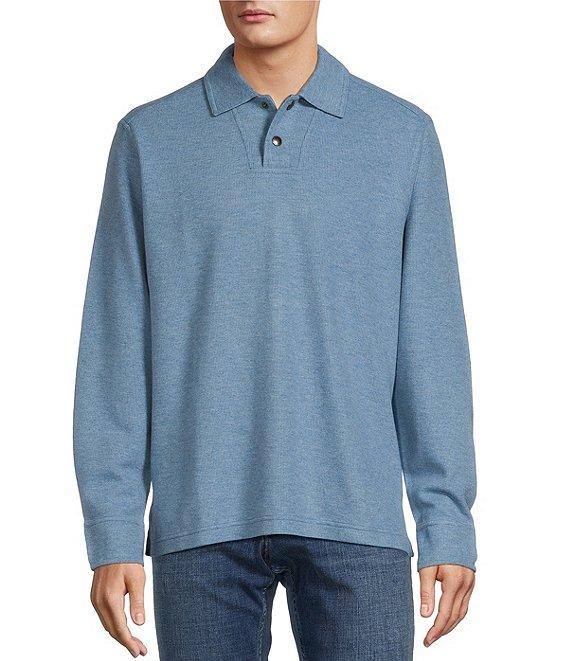 Tommy Bahama Las Arias Long Sleeve Polo French Rib Polo Shirt Product Image