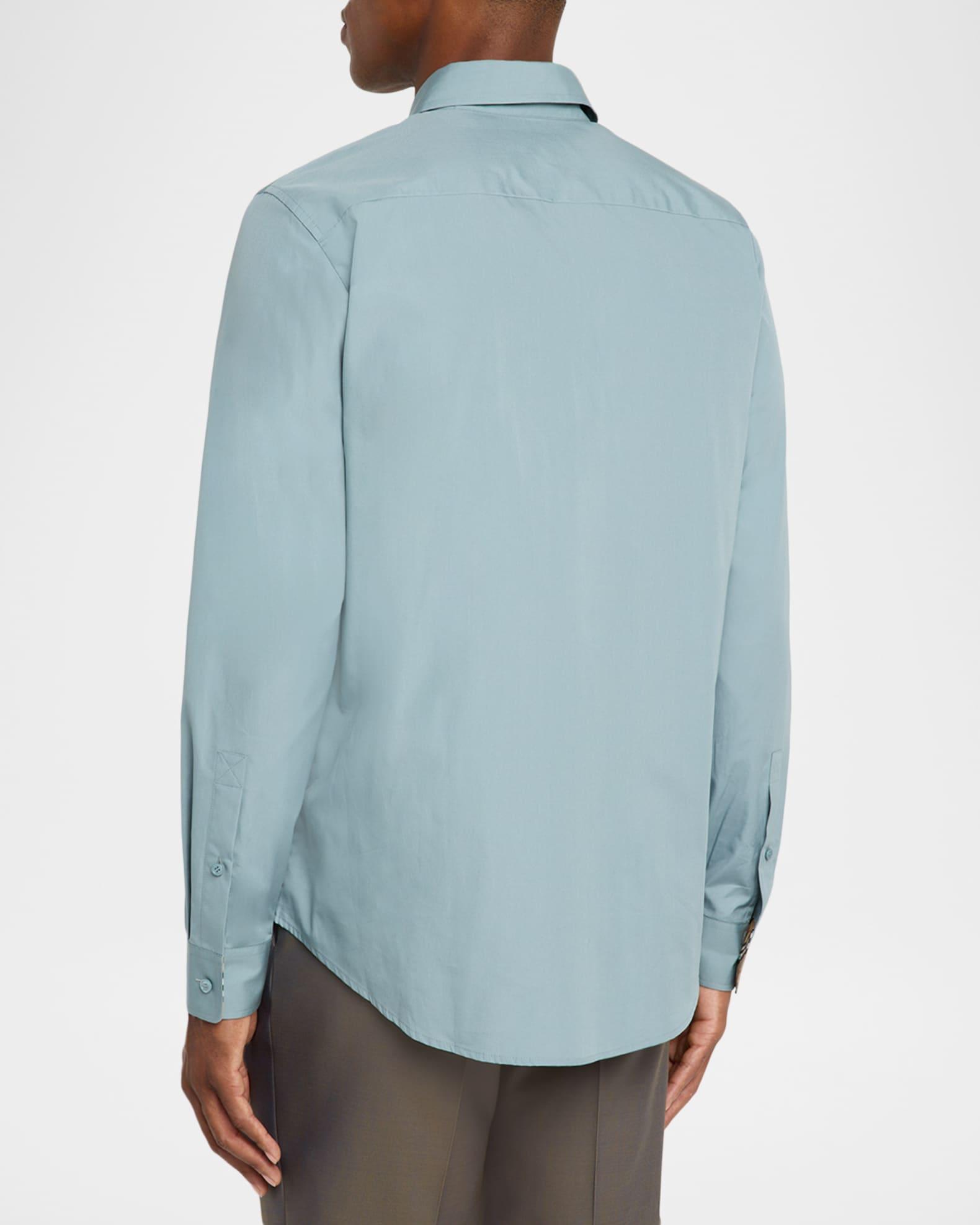 Men's Slim-Fit Cotton Poplin Sport Shirt Product Image