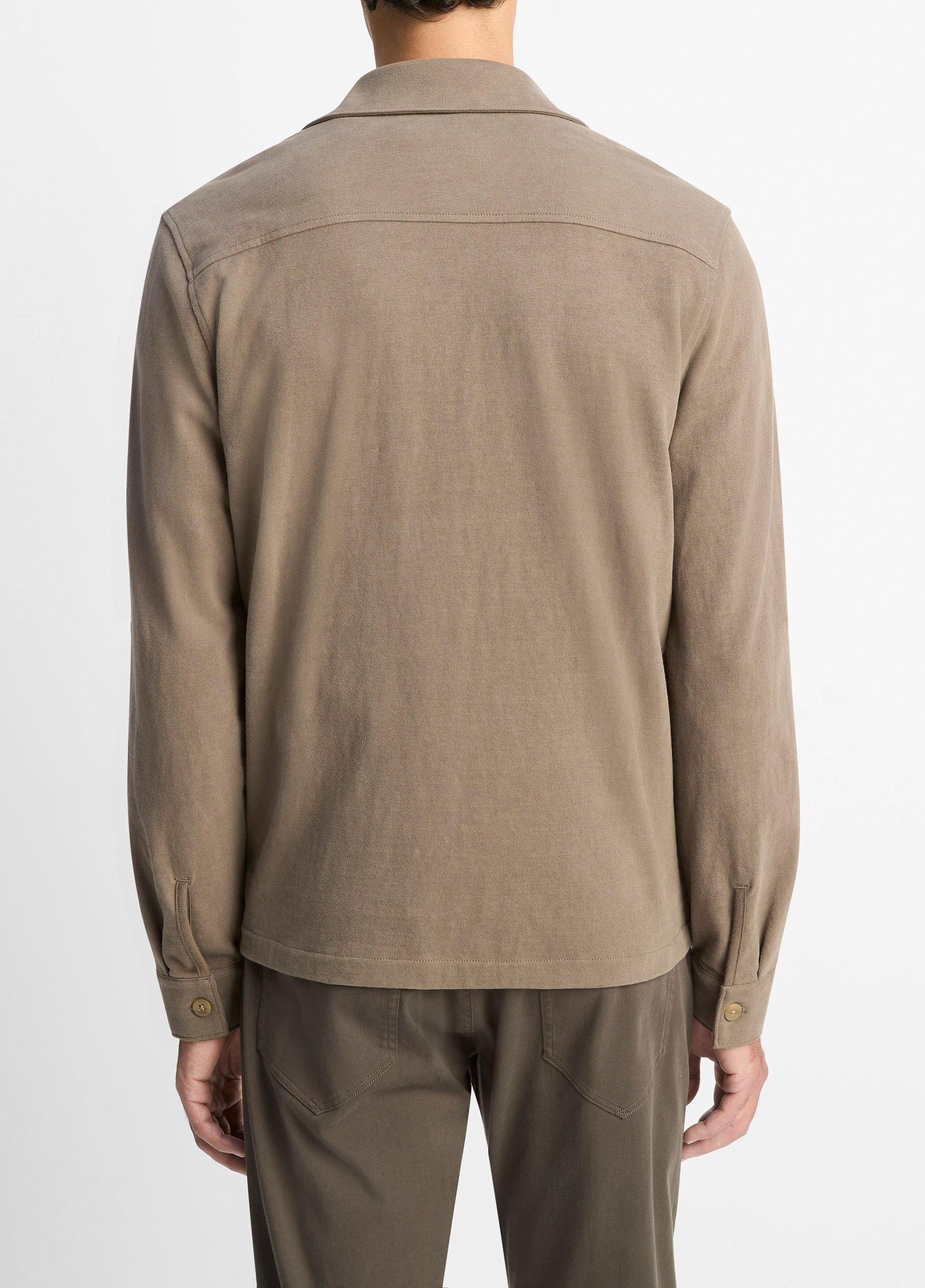 Suede Shirt Jacket Product Image