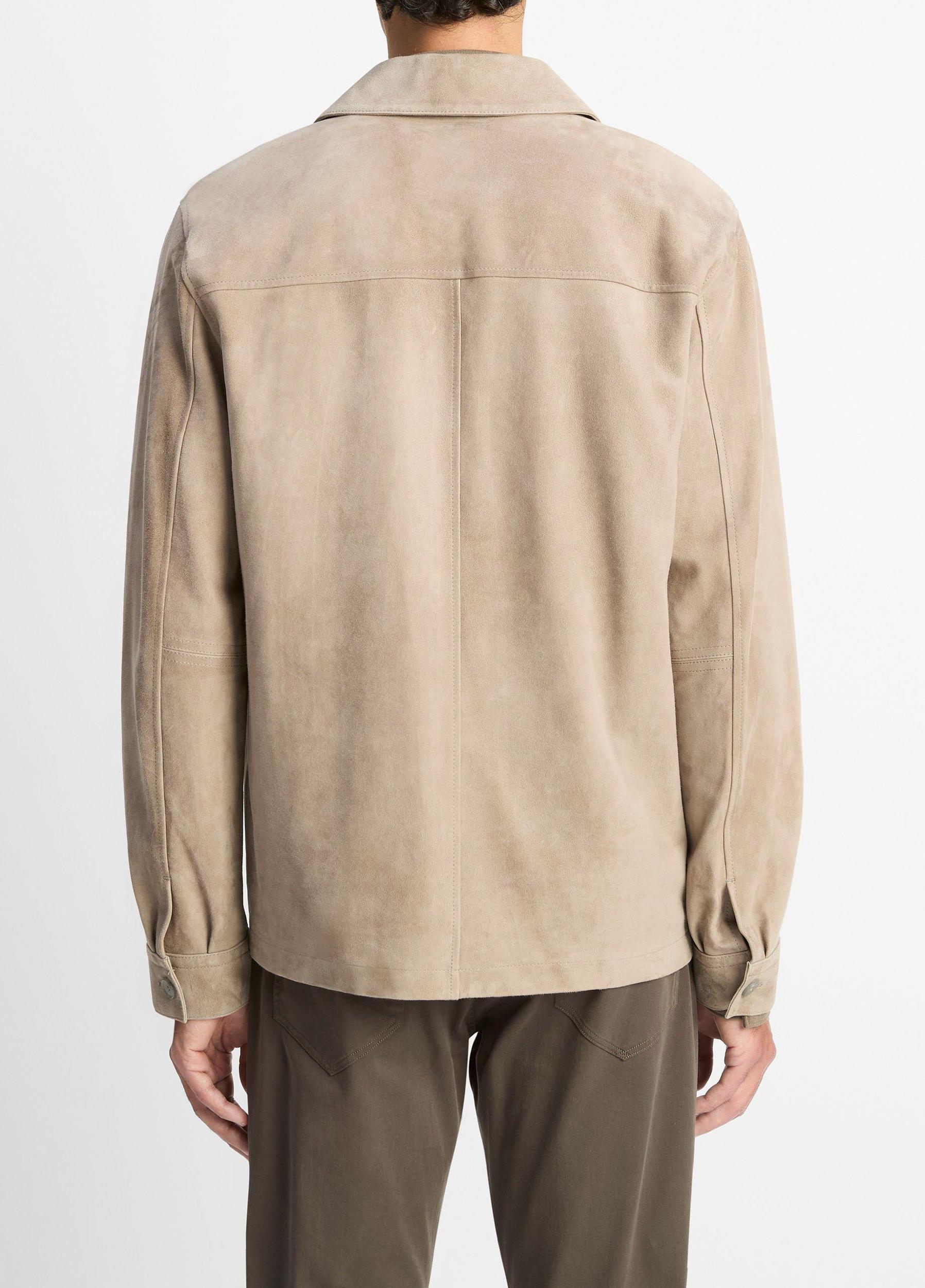 Suede Shirt Jacket Product Image