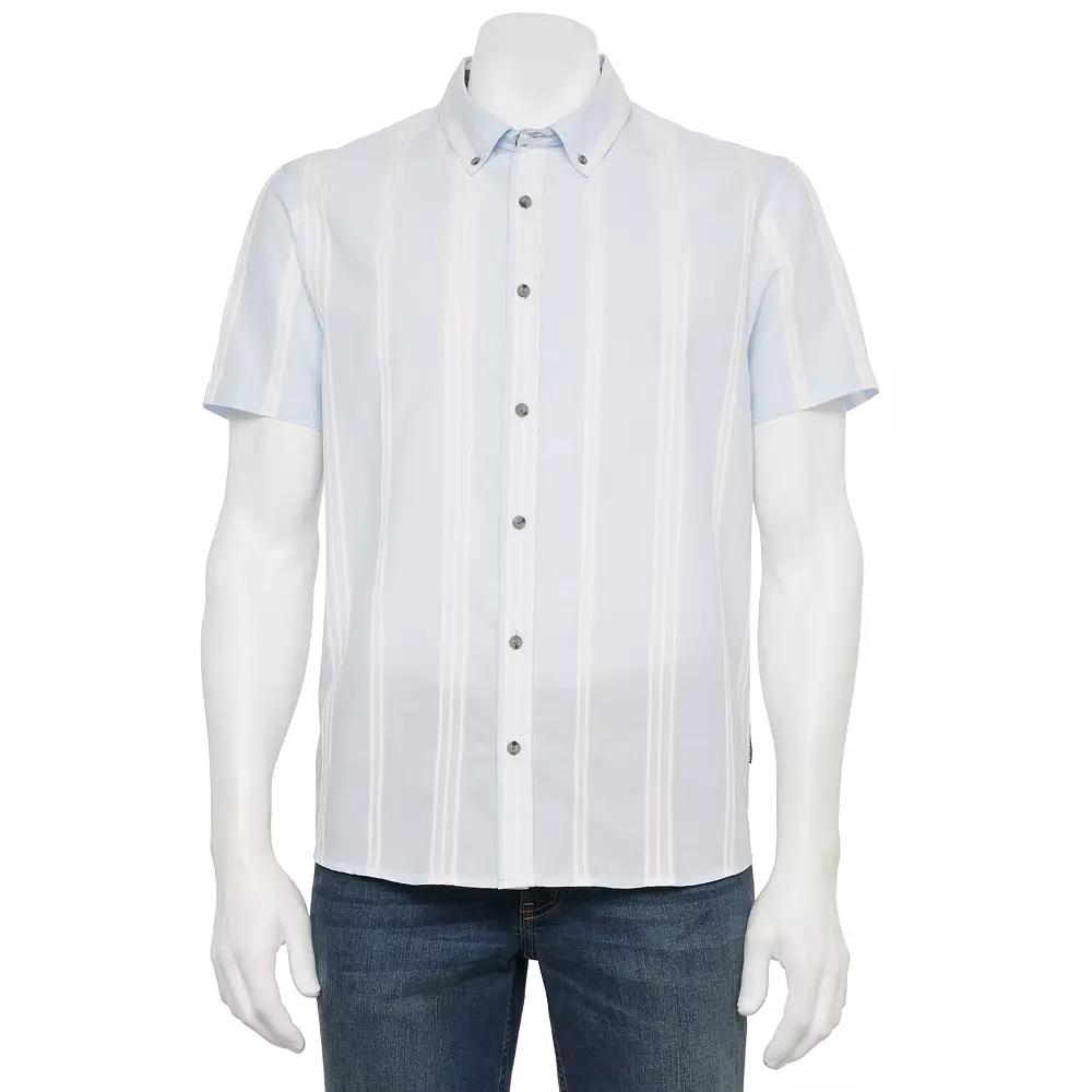 Men's Reverse Threads Men's Reverse Threads Biggs Dobby Button Down-Shirt,  Product Image