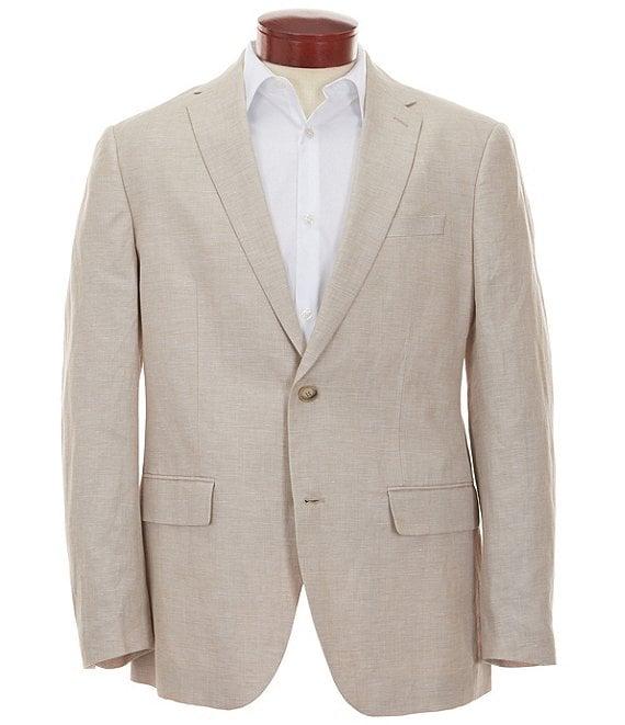Perry Ellis Linen Herringbone Suit Separates Jacket Product Image
