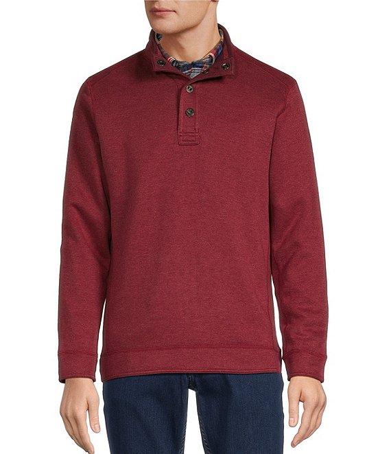 Tommy Bahama New Flip Coast Long Sleeve Mock Neck Pullover Product Image