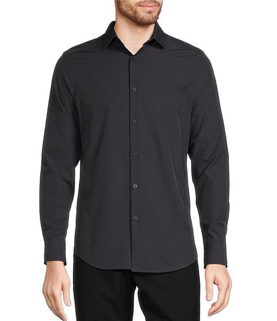 Murano Slim Fit Performance Stretch Long Sleeve Woven Shirt Product Image