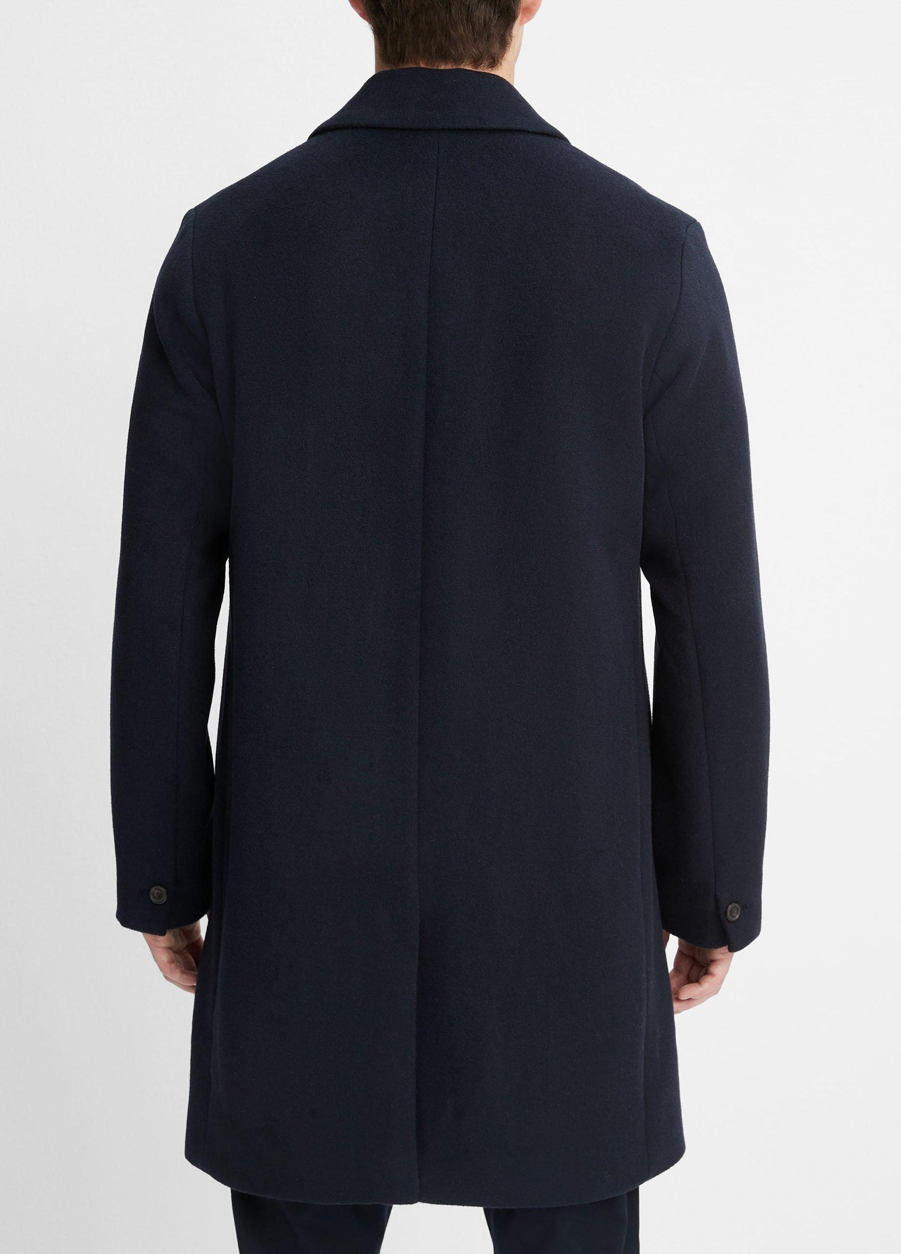 Classic Italian Wool-Blend Coat Product Image