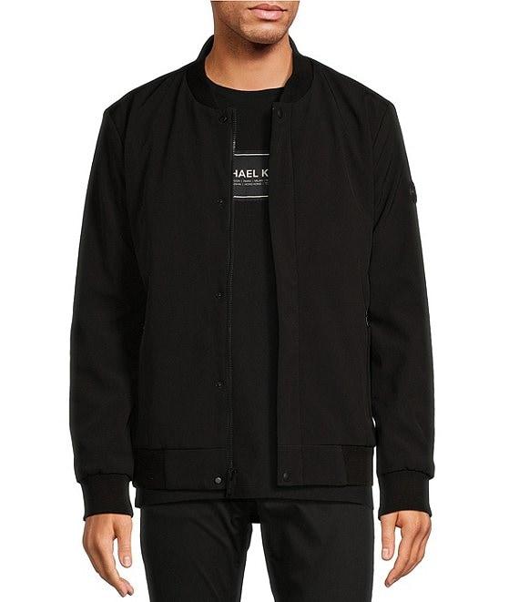 Michael Kors Earlstone Soft-Shell Bomber Jacket Product Image